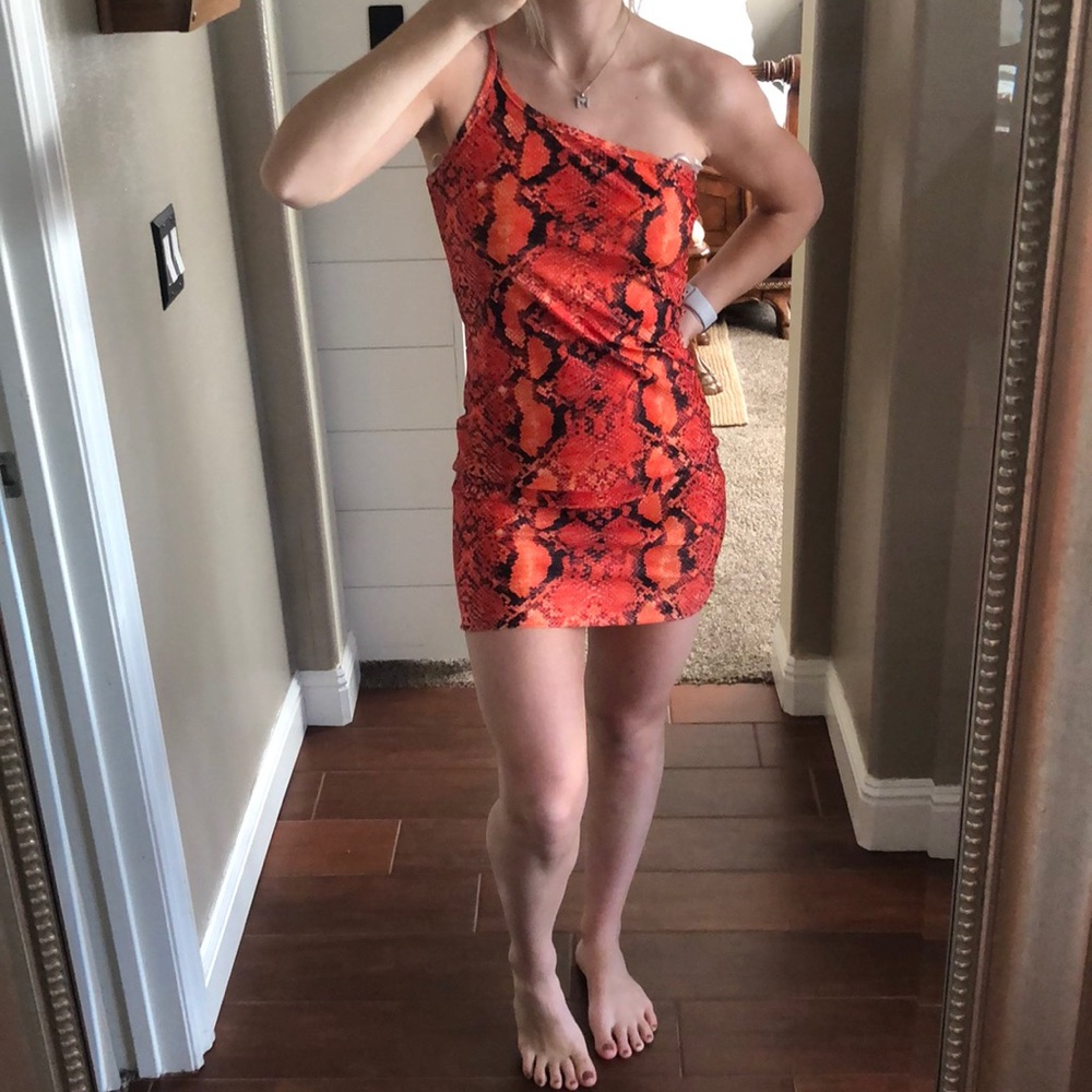 Princess polly snake skin dress